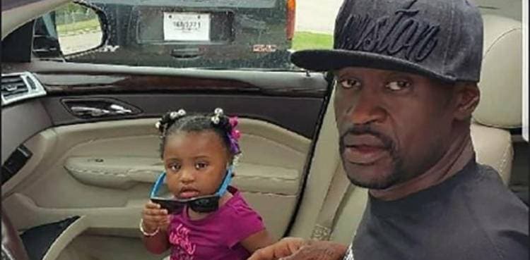 George Floyd's six-year-old daughter Gianna speaks to media