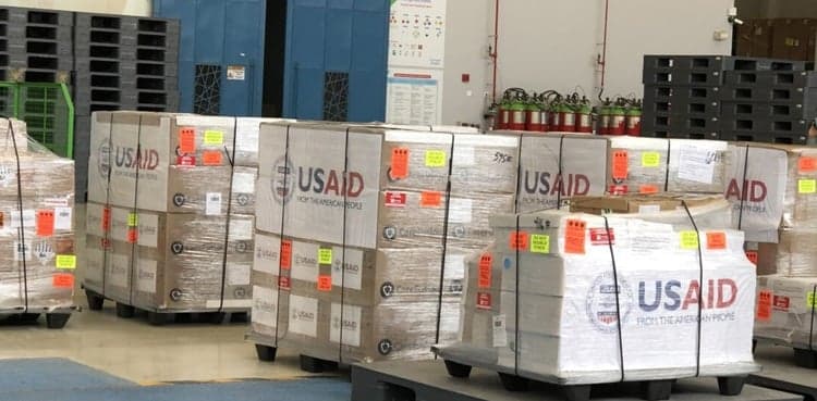 US donates 100 ventilators to help Pakistan in fight against Corona