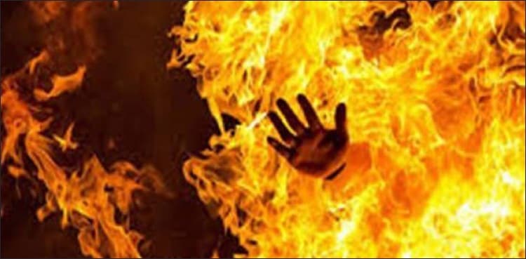 Man sets niece ablaze over marriage row in Punjab