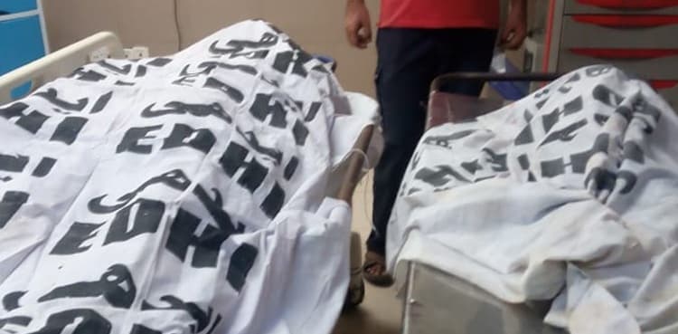 Two children died, three wounded as car hits motorcycle in Karachi