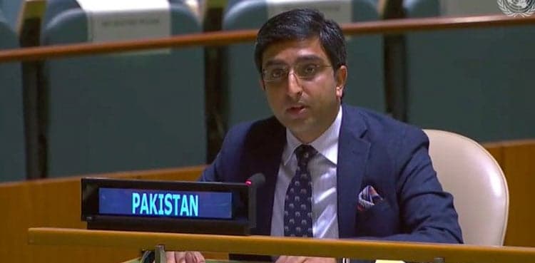 India only a military occupier in Kashmir, Pakistan tells UNGA