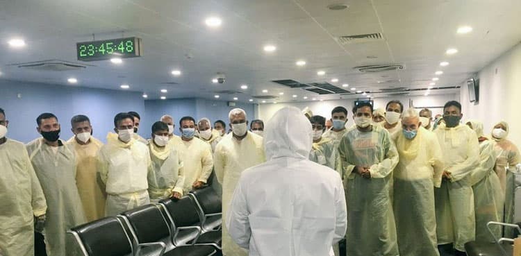 44 Pakistani prisoners repatriated from Sri Lanka