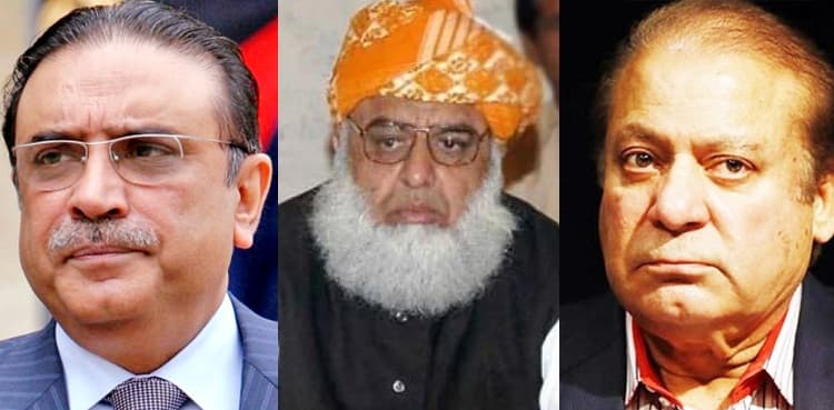 Maulana Fazlur Rehman contacts PML-N, PPP leadership: sources