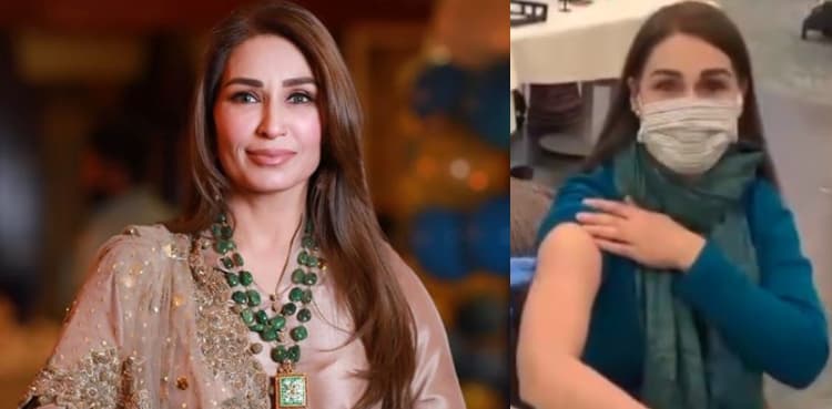 Reema Khan receives first COVID-19 vaccine dose in US