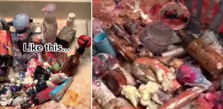 Kids destroy expensive cosmetics of makeup artist, video goes viral