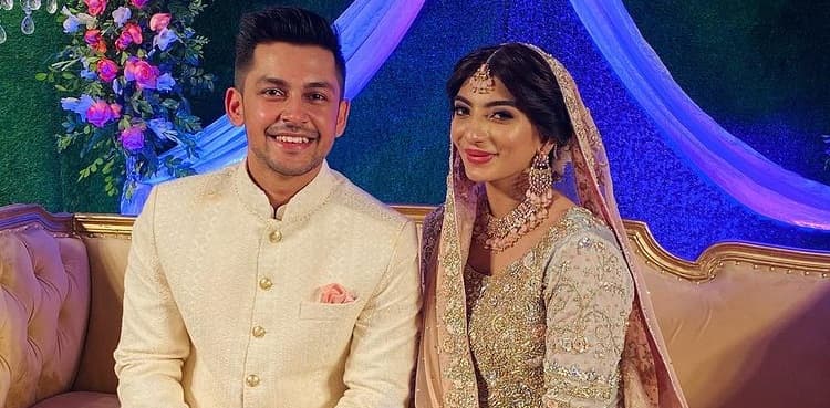 Actor Mariam Ansari ties the knot with former cricketer Moin Khan's son