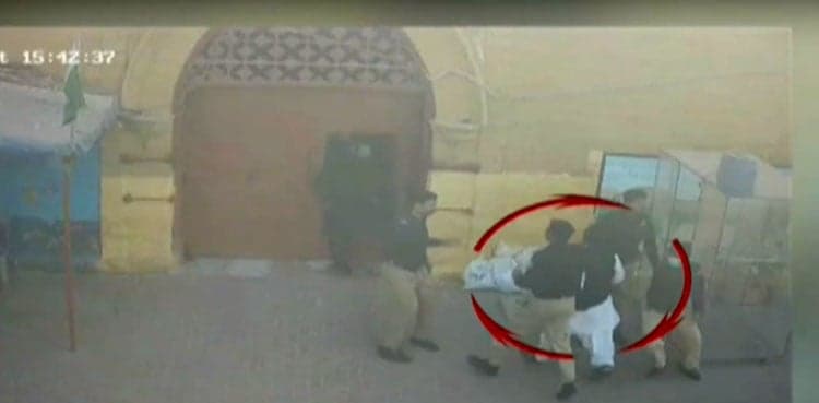 PTI says Haleem Adil was attacked by goons in jail, CCTV footage released