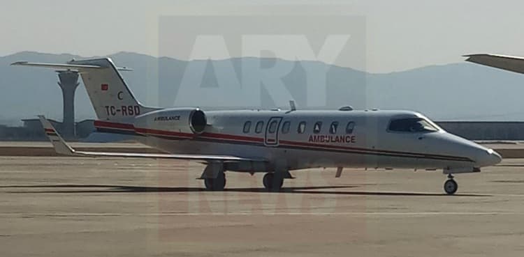 Air ambulance makes technical landing at Islamabad airport