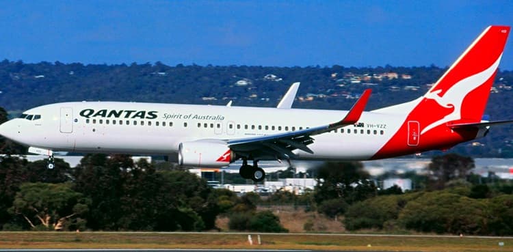 Qantas plane returns to Australia airport due to 'engine failure'