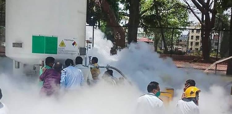 Watch: CCTV footage shows how India oxygen leak tragedy unfolded