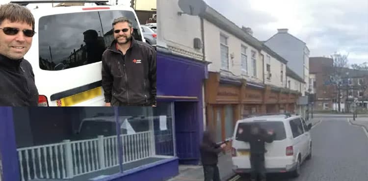 'Heist' caught on Google maps turns out to be pranksters holding glue gun
