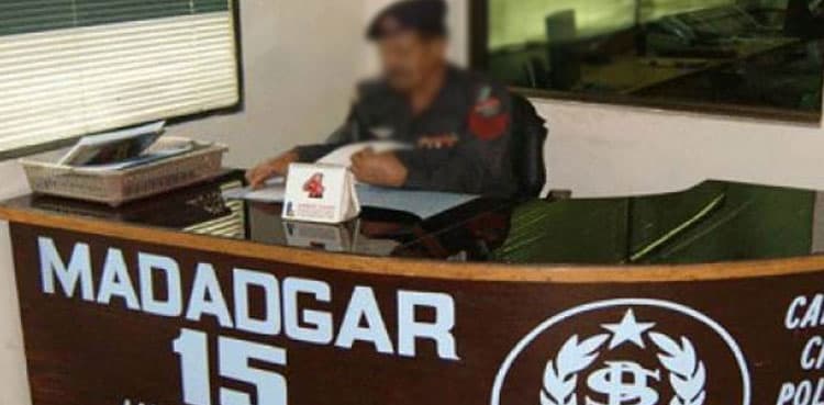 Madadgar 15 cop turns out to be street criminal in Karachi