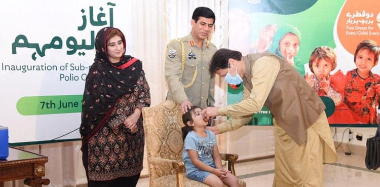 PM Imran Khan launches anti-polio vaccination campaign