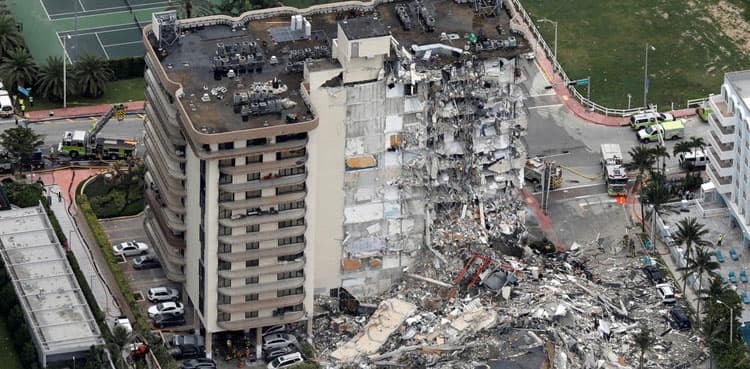 One dead, 99 unaccounted for in Florida building collapse