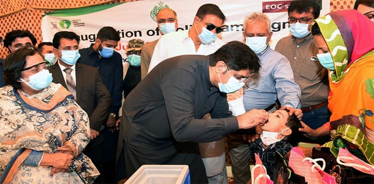 No polio case reported in Sindh during 2021: CM Murad Ali Shah