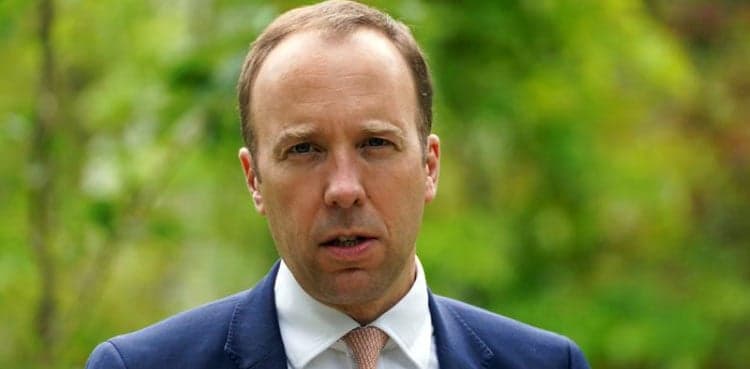 UK health minister quits after breaking COVID rules