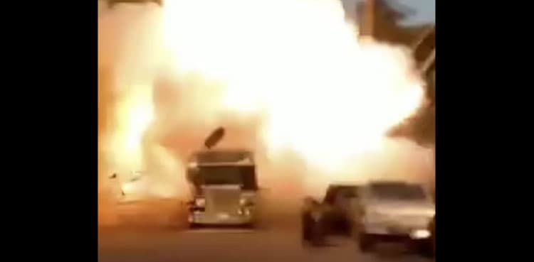 17 injured as 'controlled' detonation of illegal fireworks by police goes wrong in US