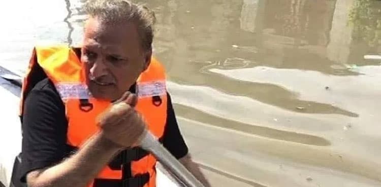 I'm ready with my boat if needed: President Arif Alvi on Islamabad rains