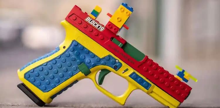 Utah company halts Lego firearm case sales after cease-and-desist