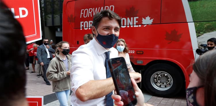 Canada's Trudeau takes gamble, calls 'pivotal' snap election for Sept. 20