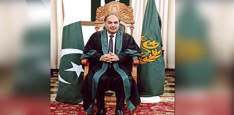 Justice Ahmed Ali Shaikh notified as ad hoc judge of SC