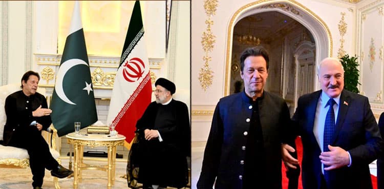 PM Imran holds talks with foreign leaders on sidelines of SCO summit