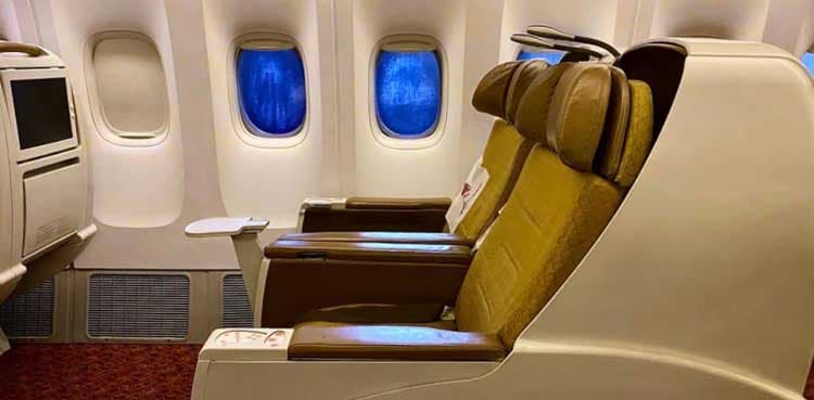 Dog travels alone in flight after owner books entire business class