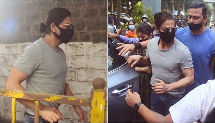 Shah Rukh Khan meets son Aryan Khan at Mumbai jail