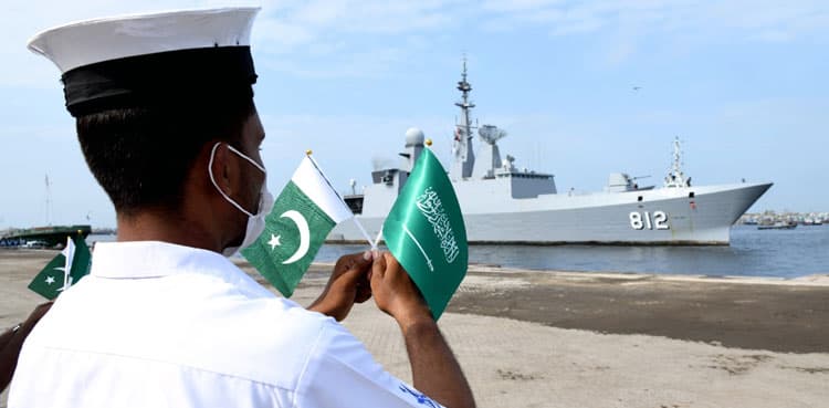 Pak-Saudi joint naval exercise begins in Karachi