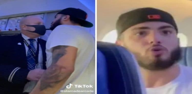 Anti-mask passenger pulled from flight after ‘threatening to break someone’s neck’