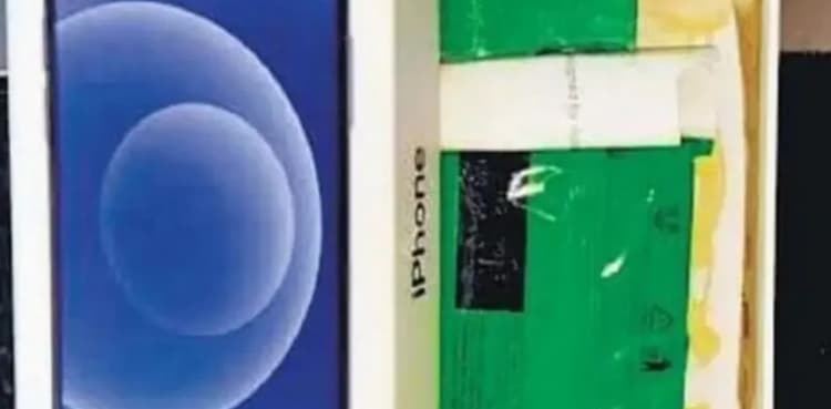 Man receives dishwashing bar, Rs5 coin after ordering iPhone 12