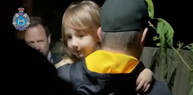 WATCH: The moment 4-year-old Cleo Smith was rescued from 'locked' house
