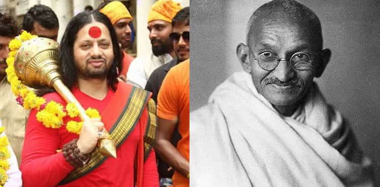 Indian religious leader nabbed for derogatory remarks against Mahatma Gandhi