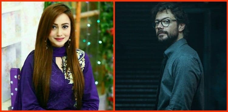 Here is what Zarnish Khan wrote for Money Heist's Professor
