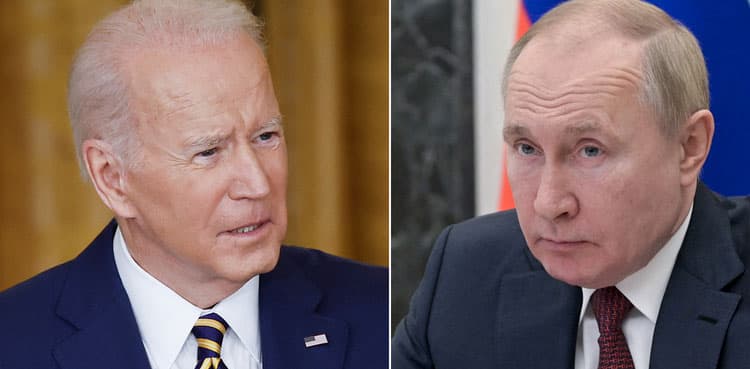 US says 'not sending forces to start a war' with Russia