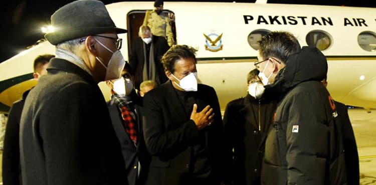 PM Imran Khan lands in China on four-day visit