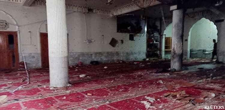 Death toll in Peshawar mosque blast climbs to 56
