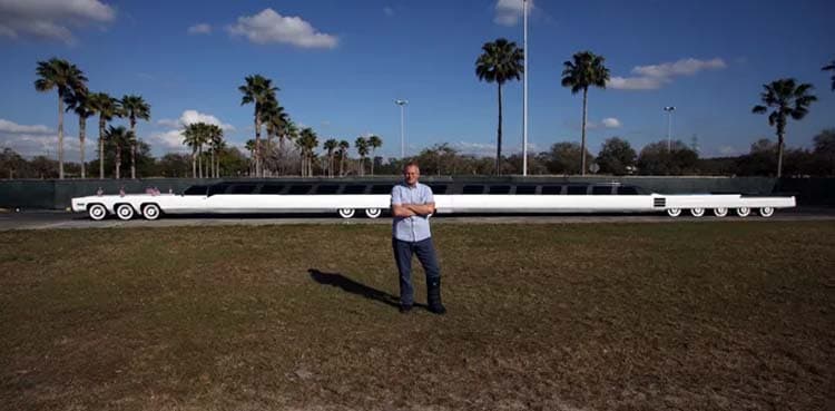 Super limousine breaks Guinness World Record of longest car