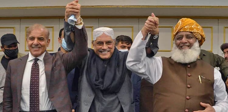 Asif Zardari advises Shehbaz Sharif to continue as PM
