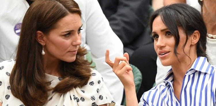 Kate Middleton apologises to Meghan Markle with flowers