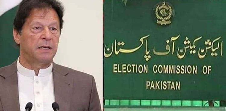 ECP issues contempt notices to Imran Khan, Asad, Fawad