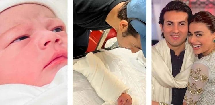 Shehroz Sabzwari, Sadaf Kanwal reveal name of newborn daughter
