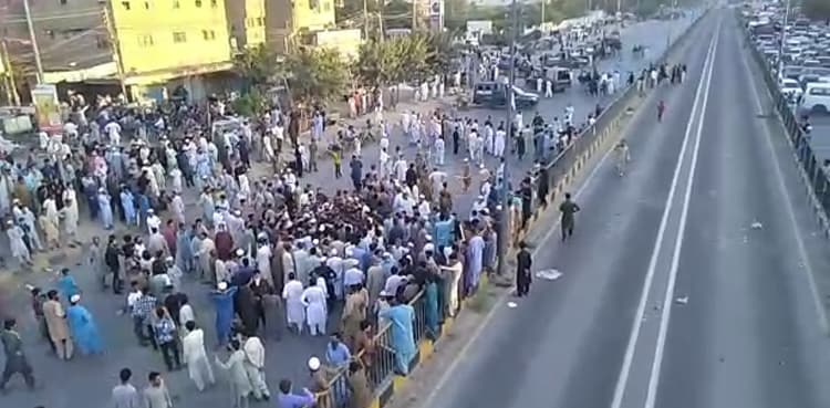 Anti-encroachment op sparks protest in Karachi’s North Nazimabad