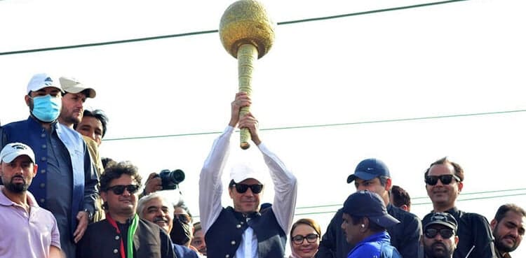 PTI long march: Imran Khan to spend day 7 in Wazirabad