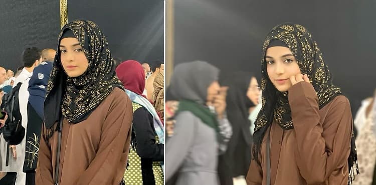 'Childhood dream came true': Actor Laiba Khan performs Umrah