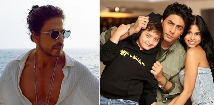 Shahrukh Khan watches 'Pathaan' with his kids after minister's demand