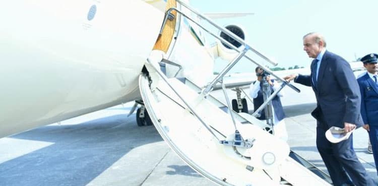 Climate conference: PM Shehbaz Sharif leaves for Geneva