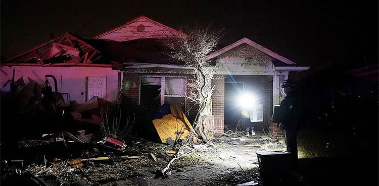 Tornado kills one, injures four near French capital
