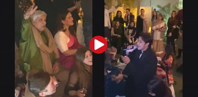 Viral video: Ali Zafar hosts legendary Javed Akhtar in Lahore