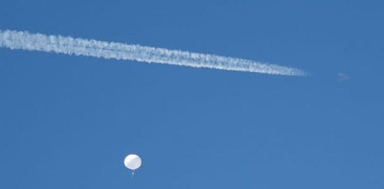 US fighter jet shoots down suspected Chinese spy balloon